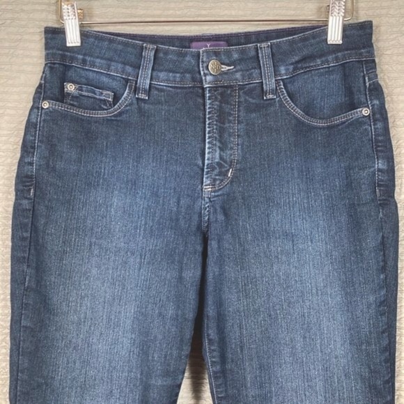NYDJ Bootcut Jeans Med Wash Western Rodeo Cowgirl Back To School Y2K 6 - Picture 2 of 5